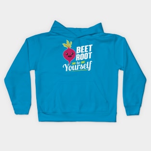 Beet Root To Yourself Kids Hoodie